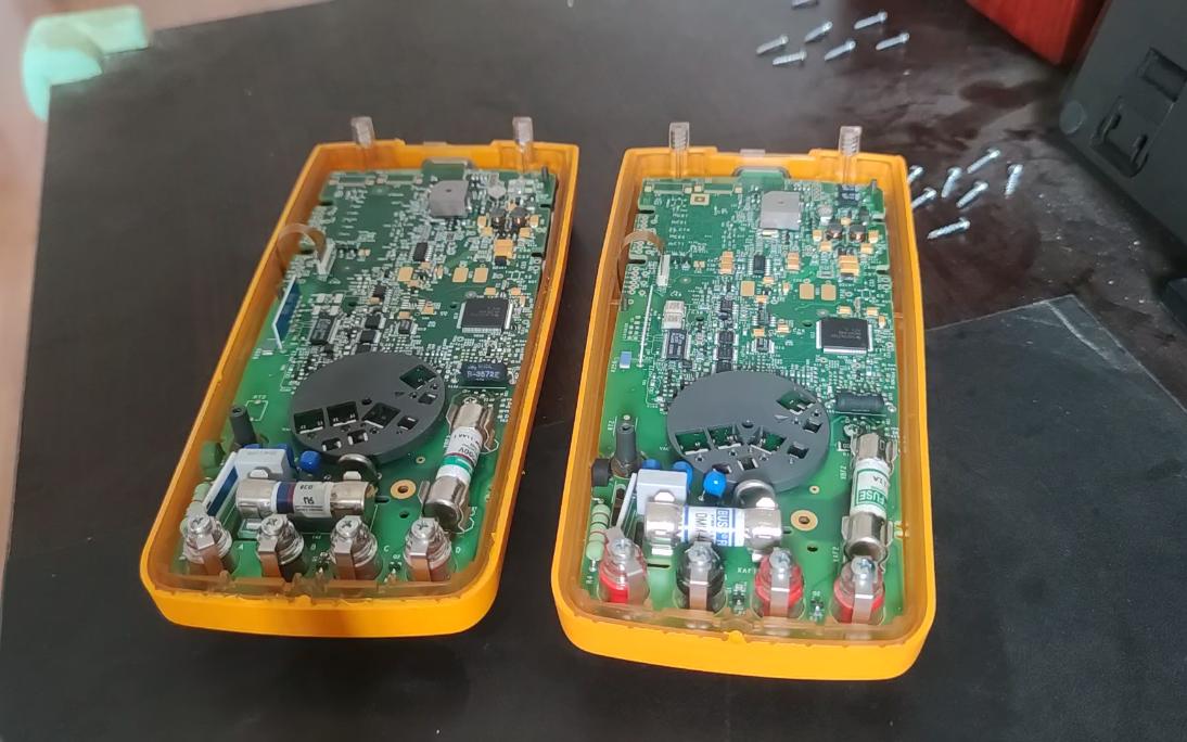 福禄克fluke287c 289c做工瑕疵及简单修正
