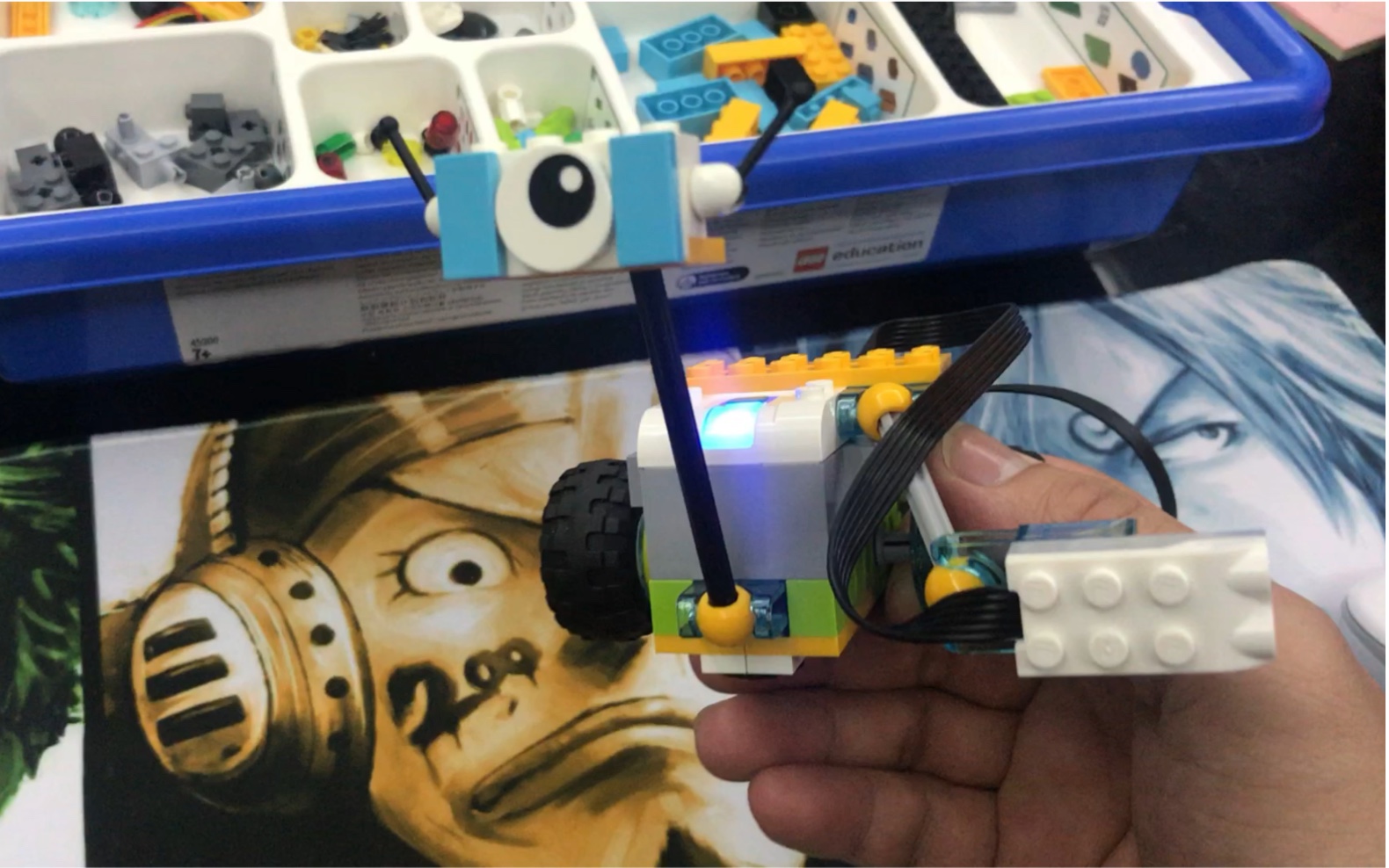 wedo2.0课程第三期:麦乐小车(运动传感器)
