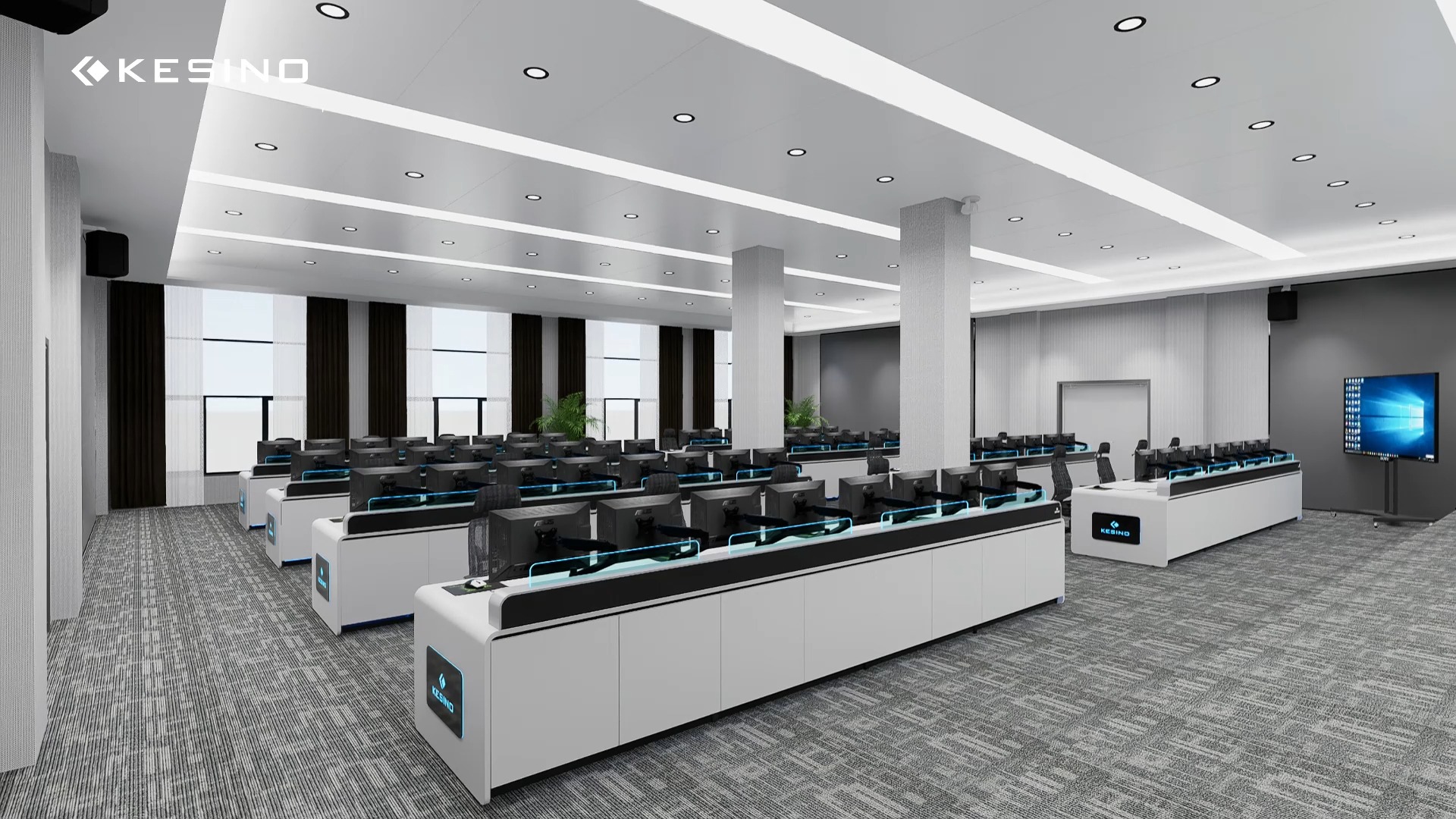 科思诺智慧水利调度中心控制台,数据赋能让水务管理更高效