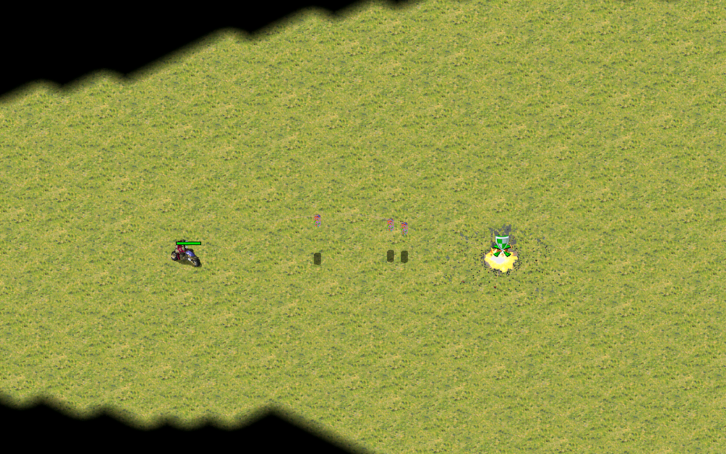 红色警戒2mod心灵终结轮式进攻三轮射油桶有2p