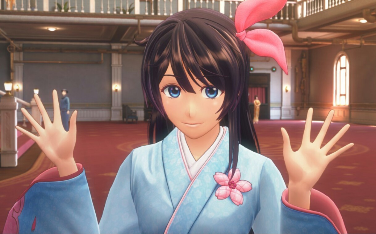 ps4新樱花大战蠢萌女主神似爱酱试玩实况