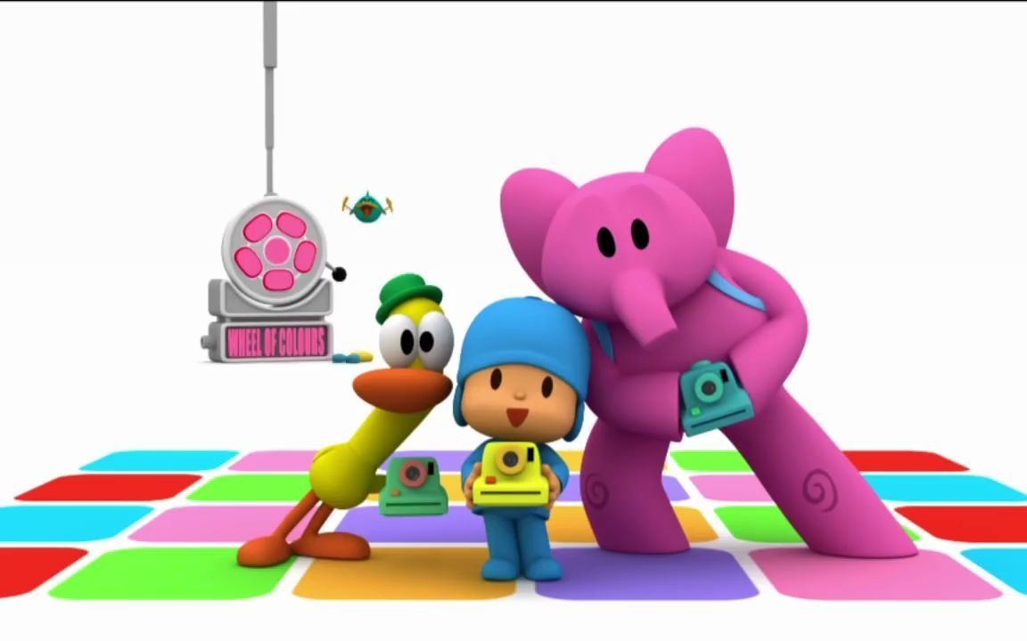 【持续更新】西班牙语 小小的我 pocoyo 第3季第2集 野餐 la merienda