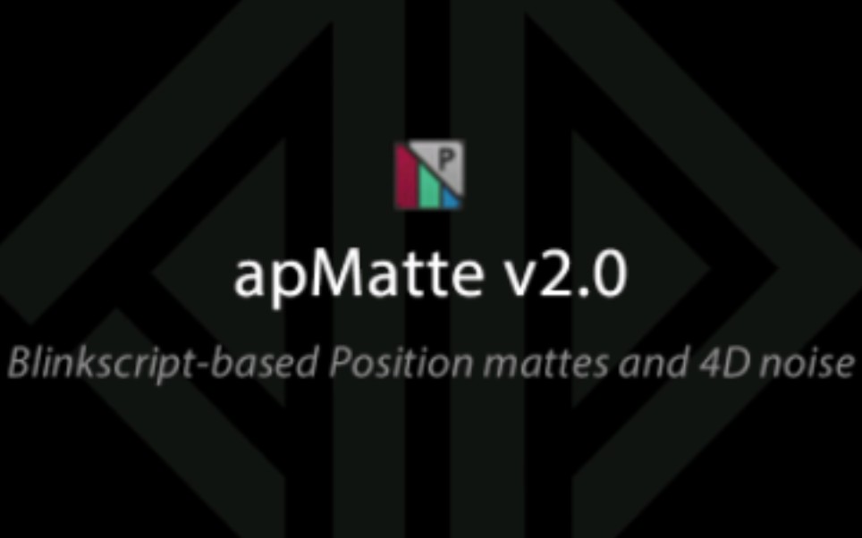 aPMatte v2.0  Nuke 工具概述哔哩哔哩bilibili