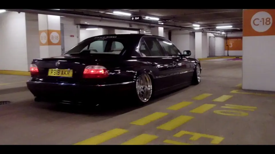 NIGHTFALL - Jeremy Whittle's StanceWorks BMW E38 