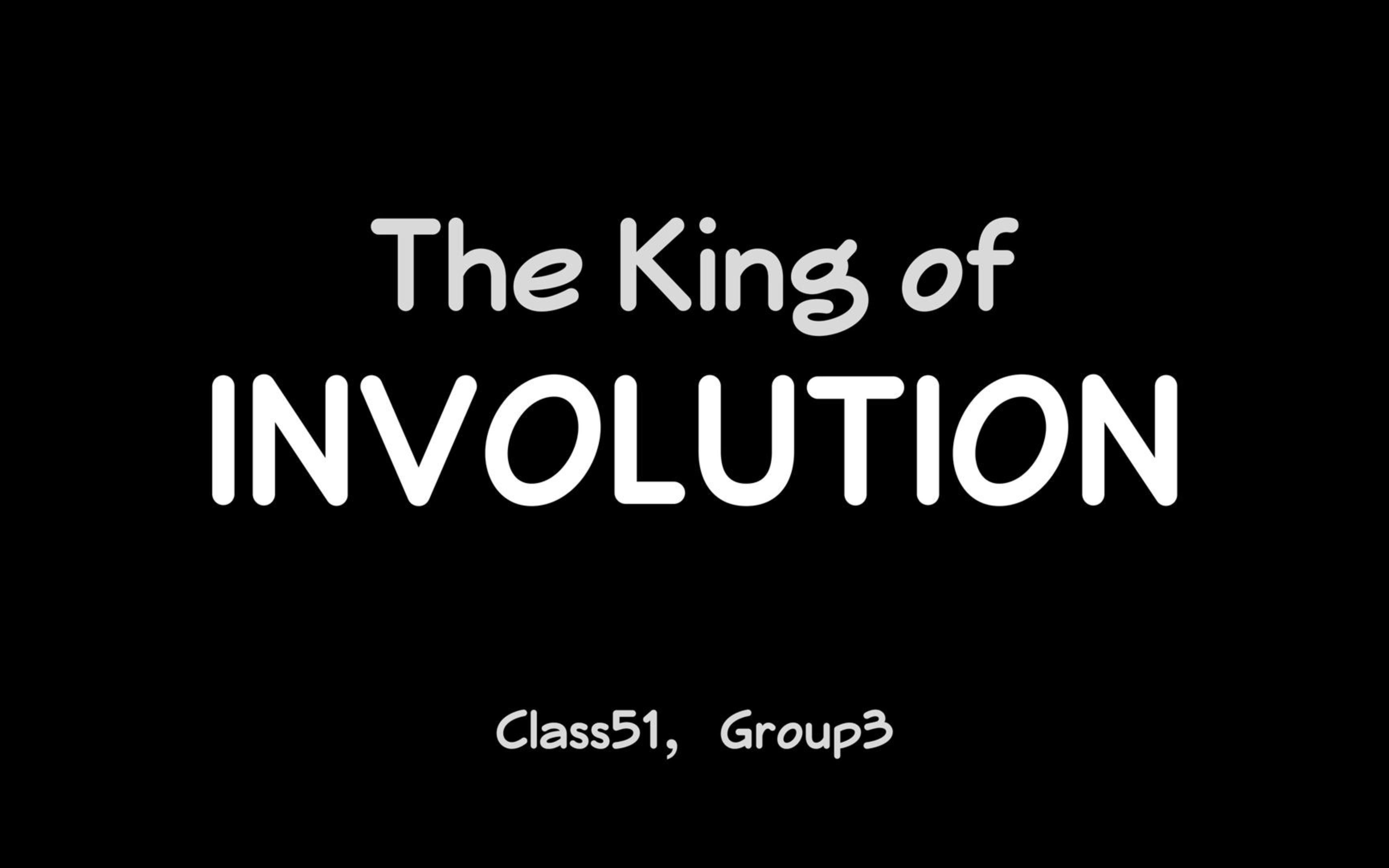 [图]The King of Involution