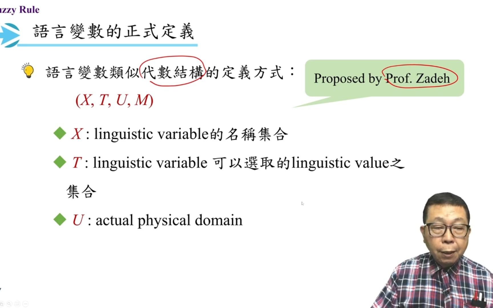 [图]5.2深度模糊计算及应用-语言变数的正式定义 formal definition of linguistic variable