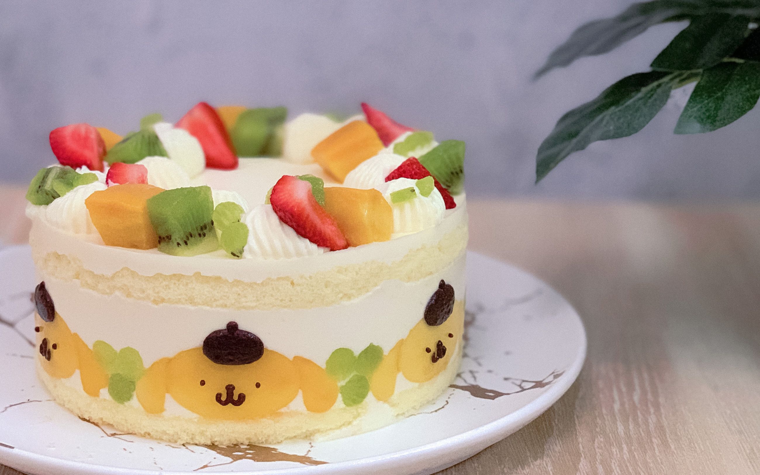 布丁狗鲜果乳酪慕斯蛋糕