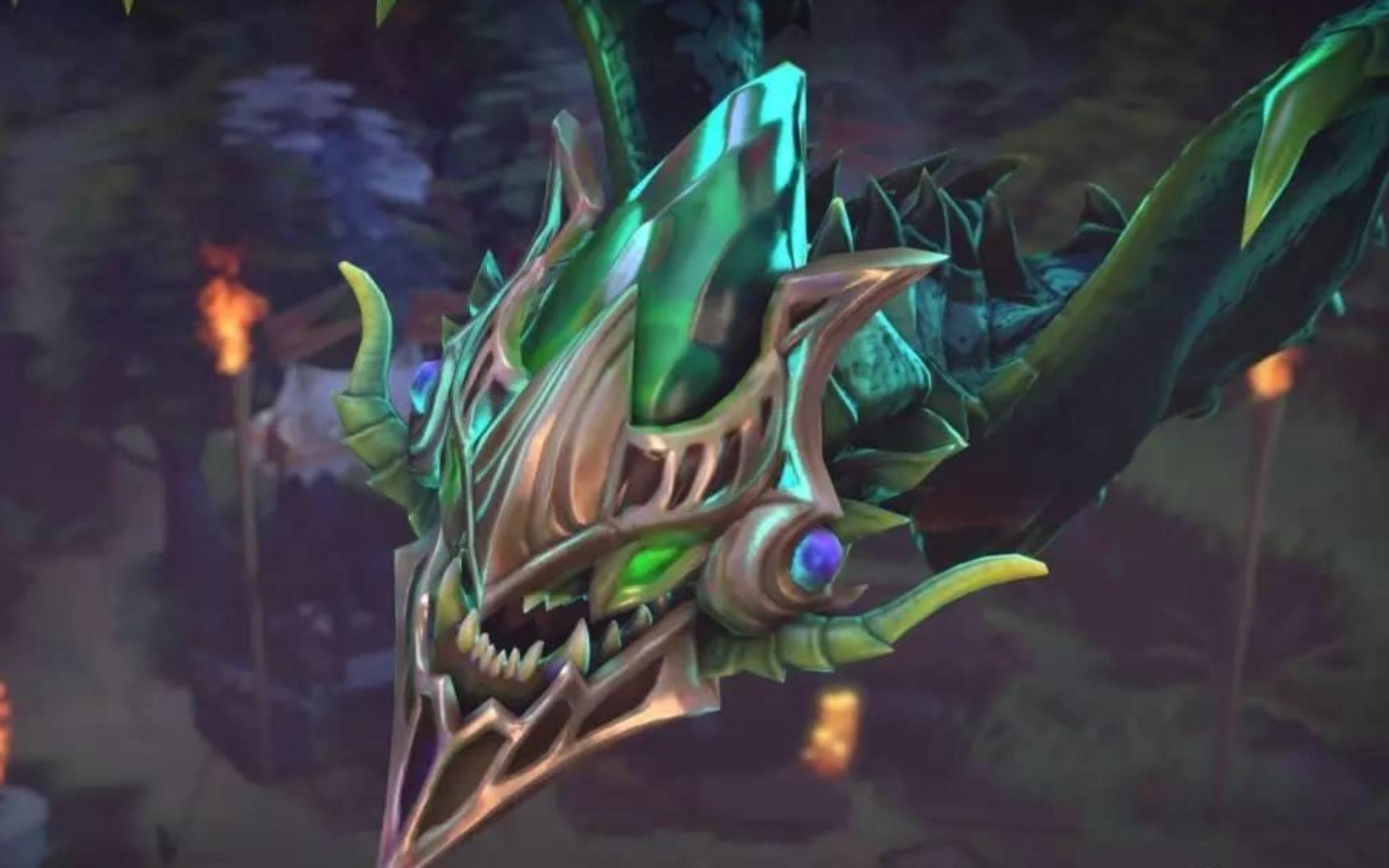 dota2永生流第一龙——毒龙