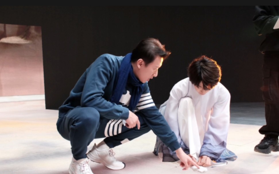 【into1刘宇】朱晗老师分享《山海画卷》4k直拍 师徒合作幕后花絮