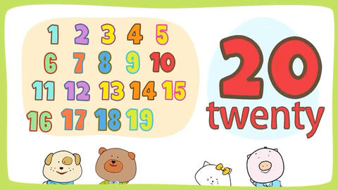 21版英文数字歌1 哔哩哔哩 Bilibili