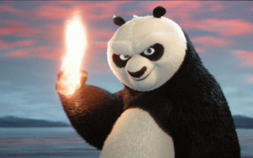 kung fu熊猫2-龟波气功,搞笑粤语