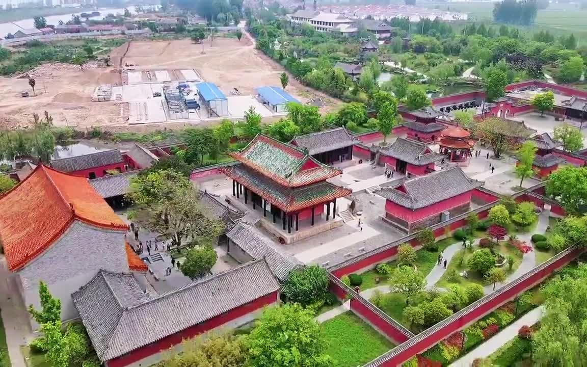 乾隆行宫,坐落于宿迁市西北20公里处的古镇皂河.