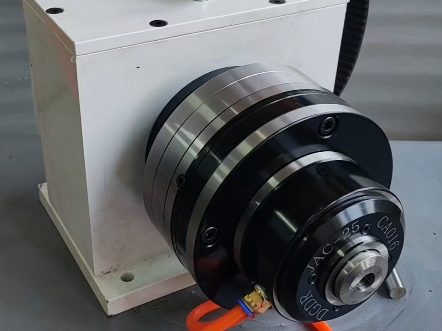 主轴气动夹头集成,电机驱动 外圆磨床数控车床气动夹头