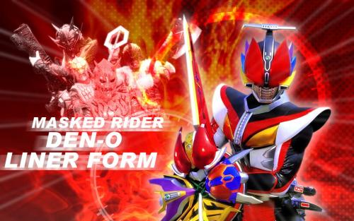 假面骑士电王linerform形态电车斩