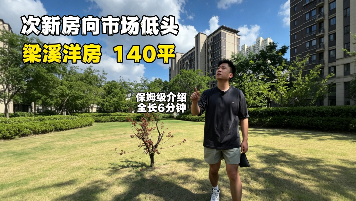 梁溪次新洋房 上半年280犹豫了下250 保姆级介绍 实地体验