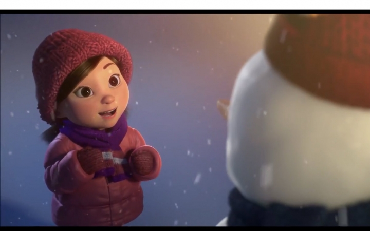 【短片】Lily & the Snowman 莉莉和雪人的故事  Cineplex 2015年冬特别短片哔哩哔哩bilibili