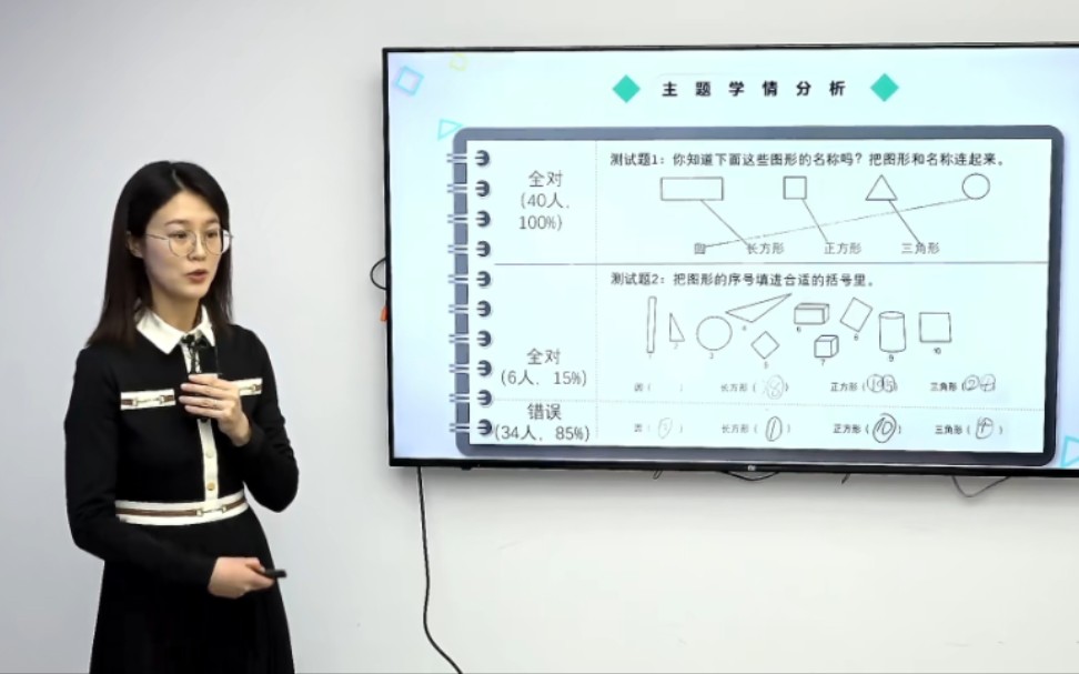 北师大版一年级下册《有趣的图形》 殷会超哔哩哔哩bilibili