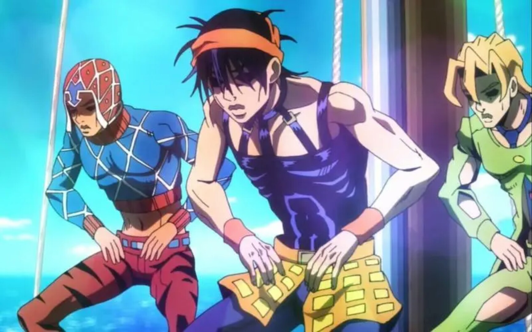 「jojo黄金之风」黑帮摇 裸眼3d版