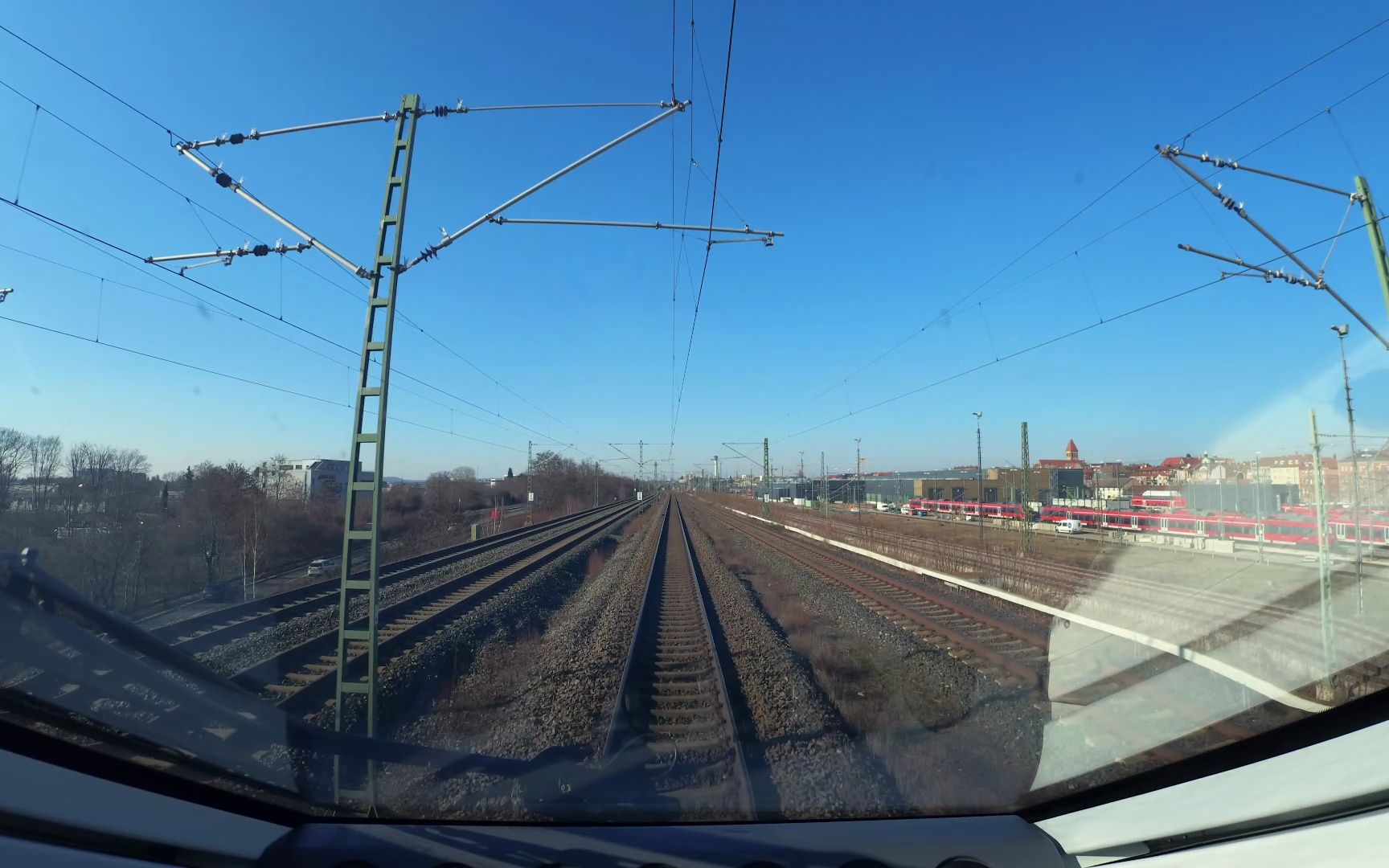 【4k】【前方展望】柏林—慕尼黑高速铁路 ice4型电力动车组纽伦堡