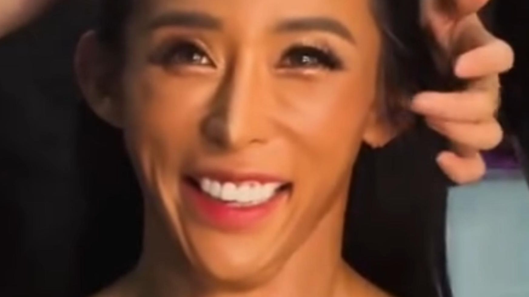 小姐姐参加女子形体比赛
