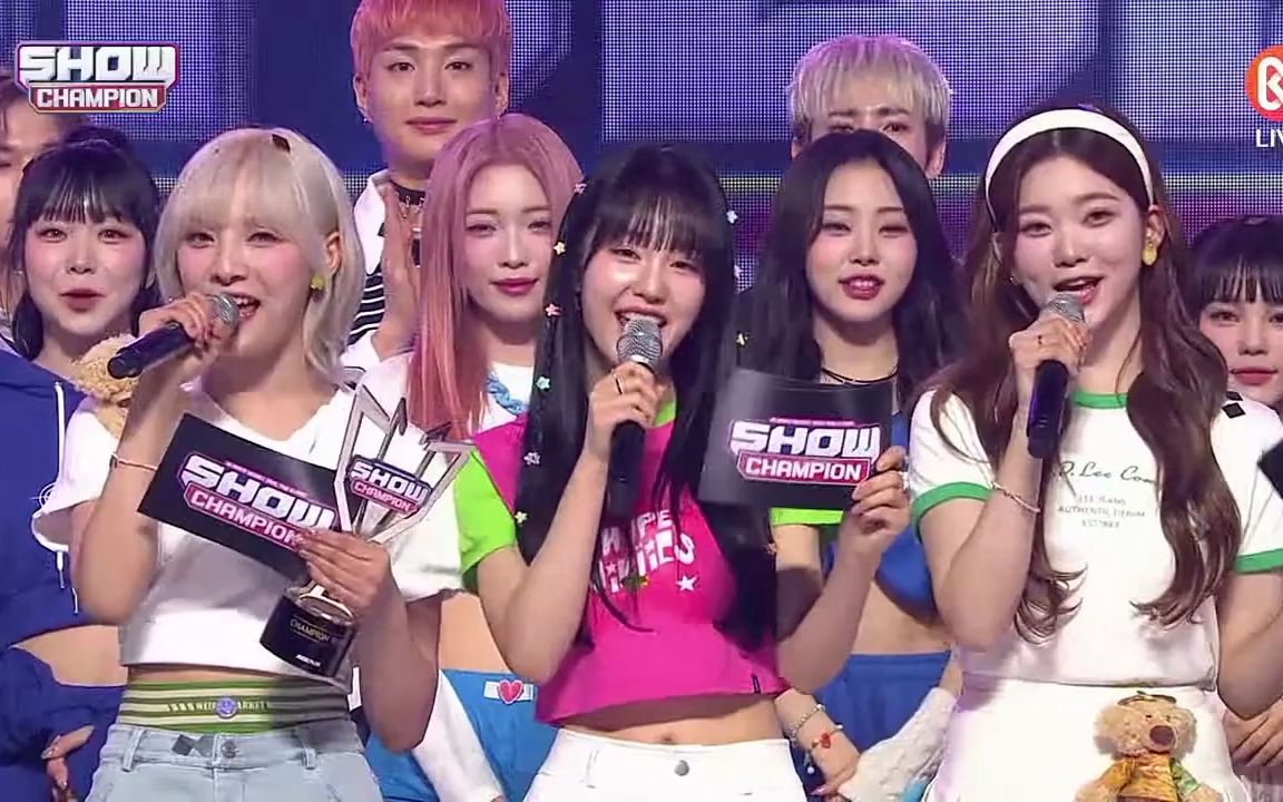230419《show champion》ive一位,朴志训 & 朴智旻 & 金智秀 & kep1er