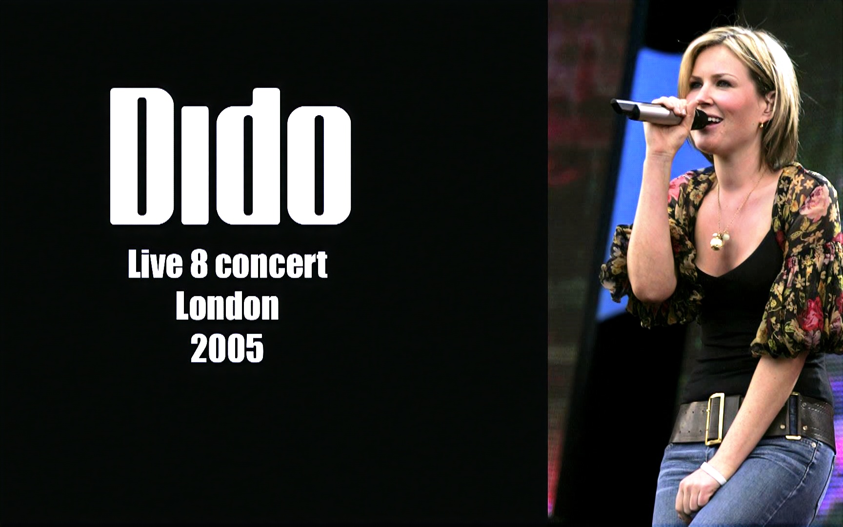 【dido】2005年伦敦演出 (white flag,thank you,seven seconds)_哔哩