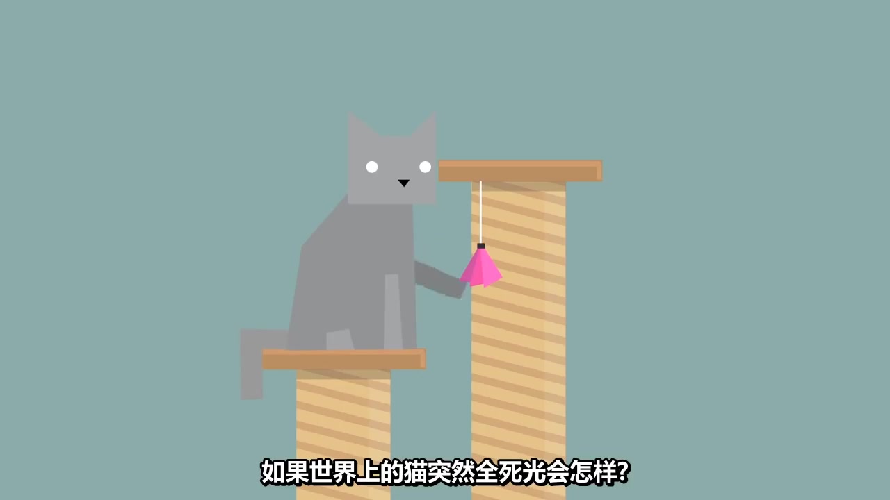 [图]【Life Noggin】如果世界上的猫全都死掉会怎样