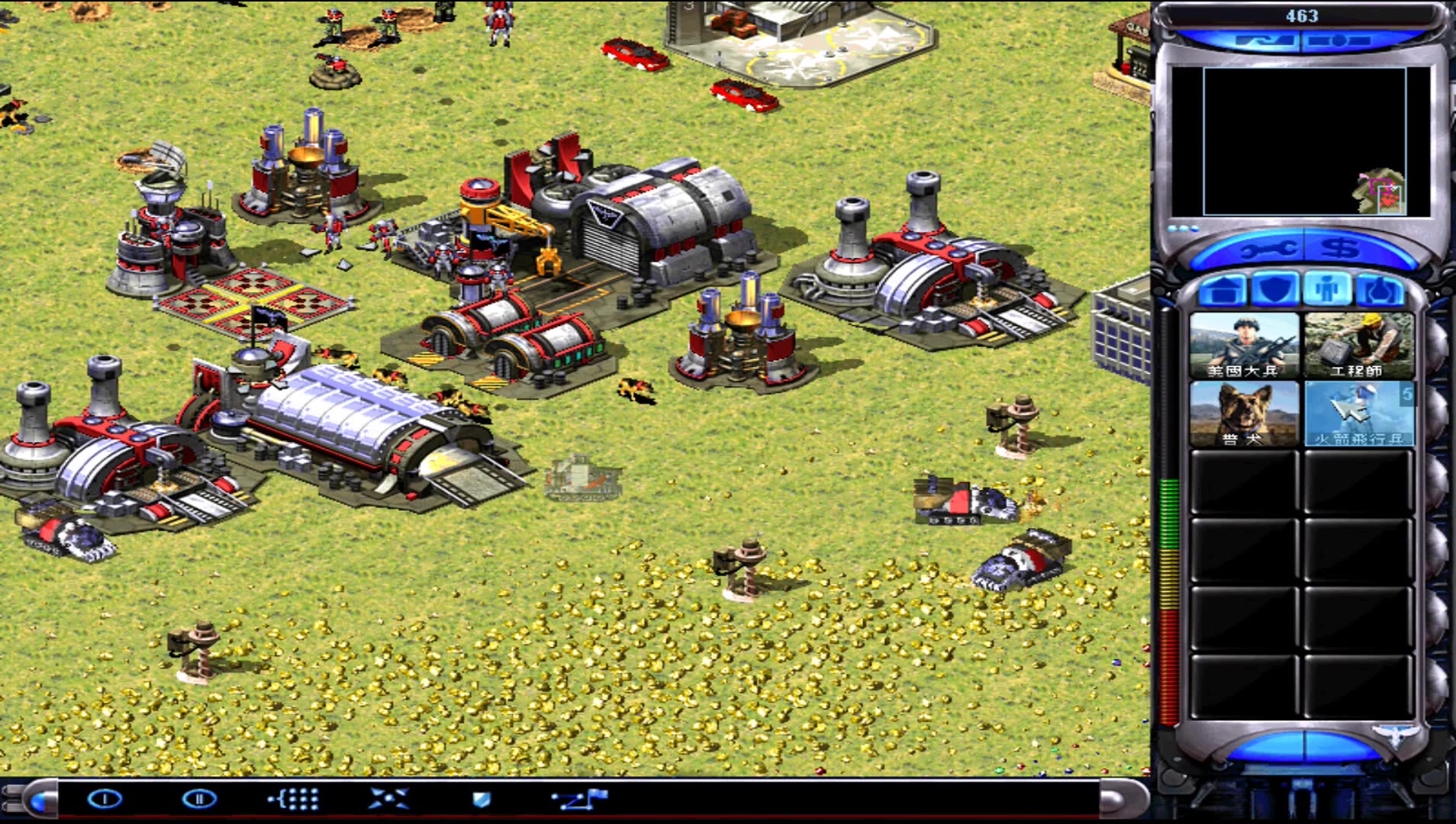 红色警戒2 真厉害的兵种 飞行兵