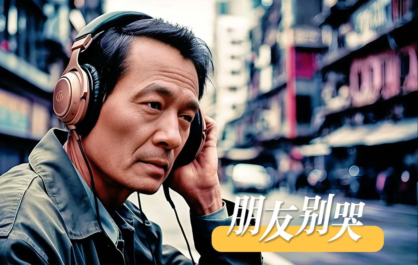 耳畔低吟,《朋友别哭》再续前缘,低音男歌手以灵魂之声,温柔抚平每一