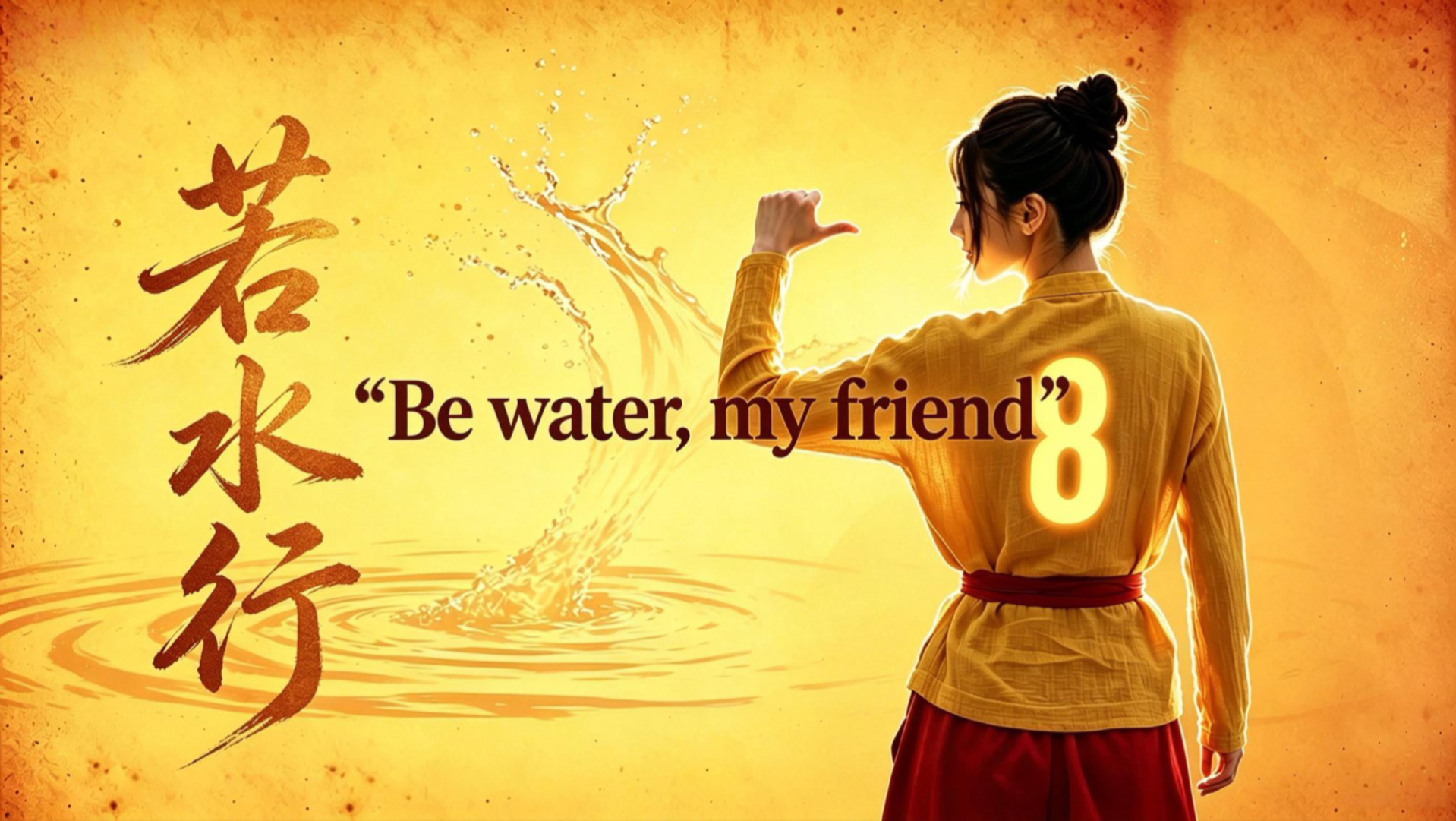 原创功夫女足应援曲《若水行》片段|Be water my friend ！在线观看