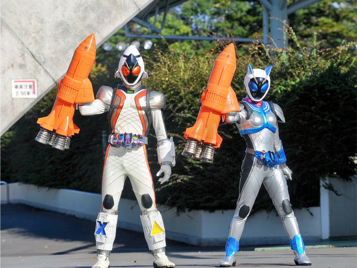 【4k】假面骑士fourze"抚99子99降99临"【剧场版ooo&fourze