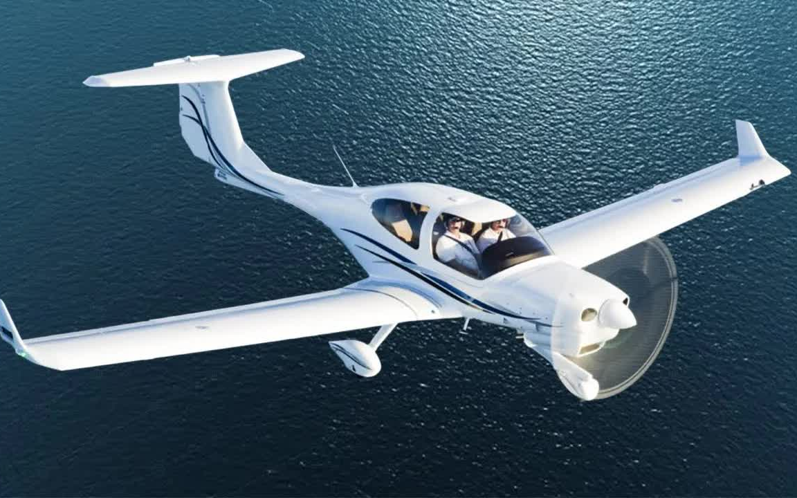 全程高能 da40ng 飞机spin失速螺旋测试