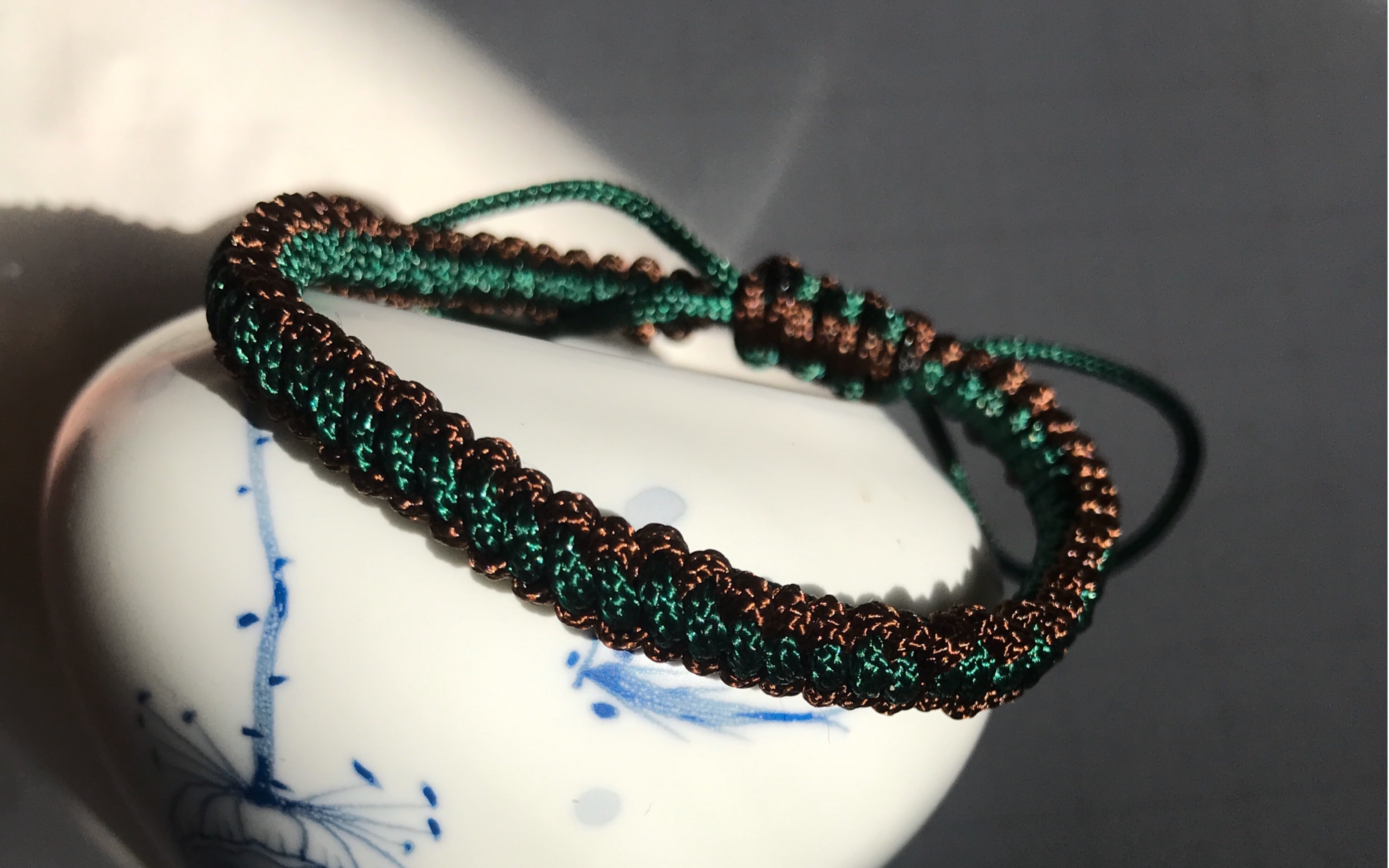 手工编绳:情人结手链_哔哩哔哩_bilibili