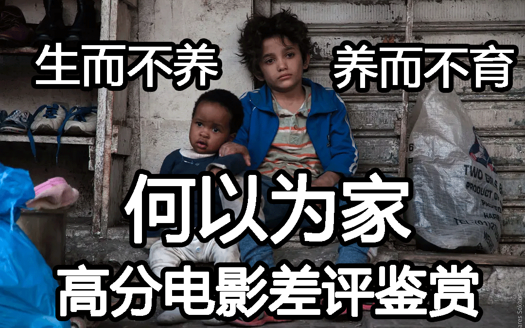 “生而不养 养而不育 何以为家” 高分电影差评鉴赏之《何以为家》哔哩哔哩bilibili