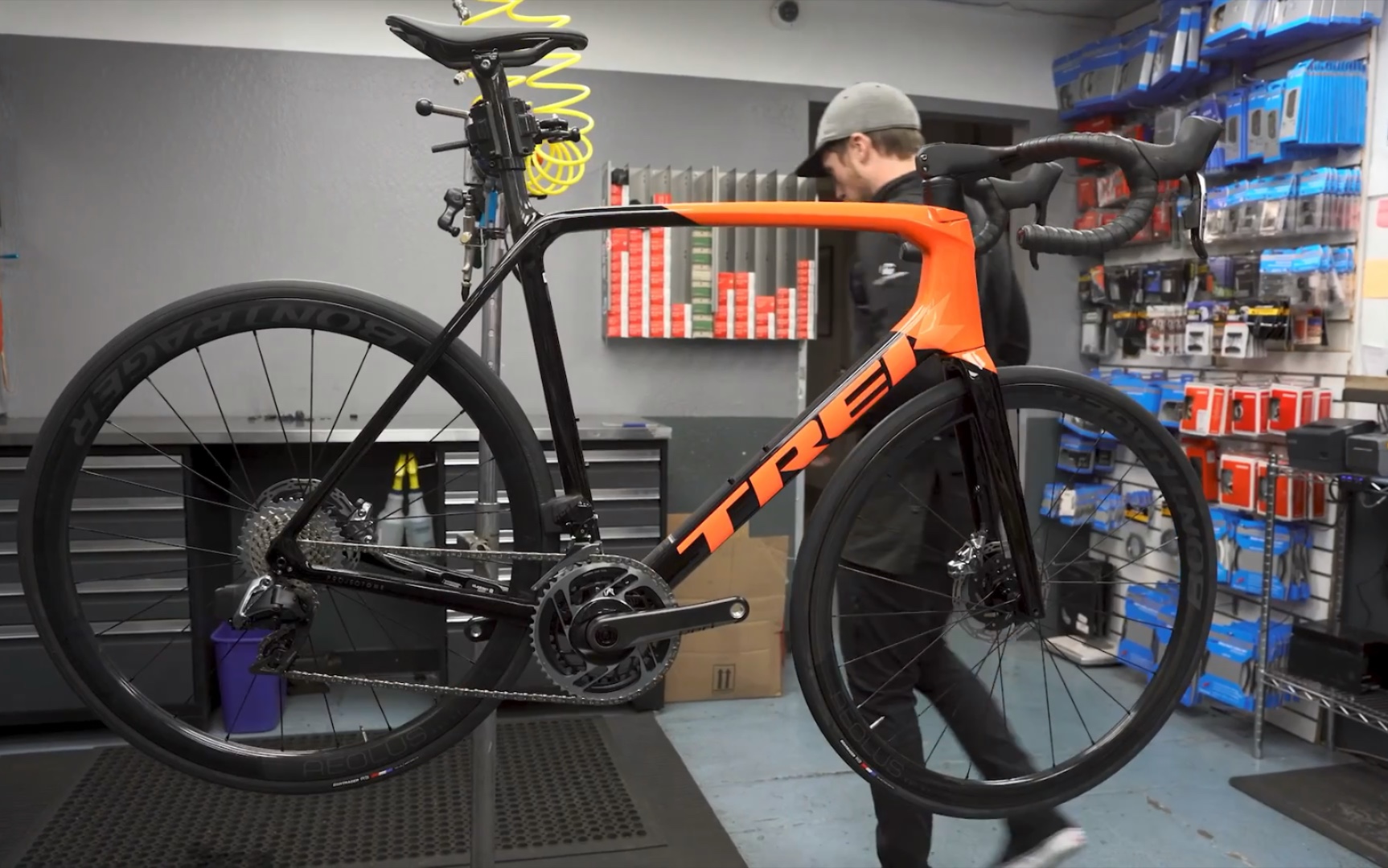 road bike-trek emonda slr 公路车装车视频(2021.3.15)