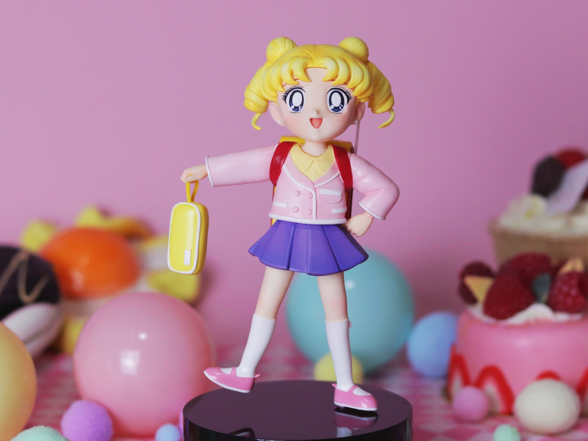 月野兔 小时候 可爱手办 自制