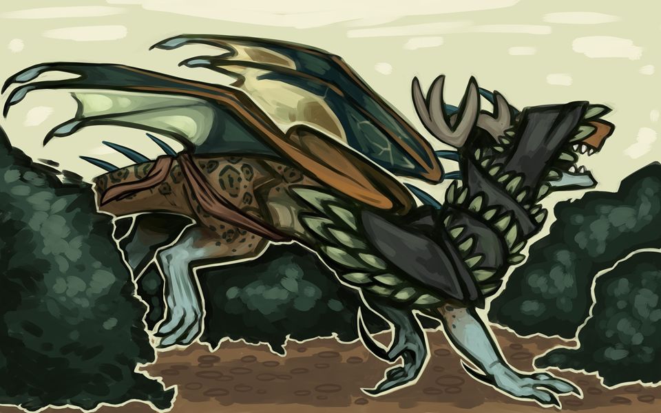 【言和】恶龙斗勇者(踏云接龙一组5棒重填词)