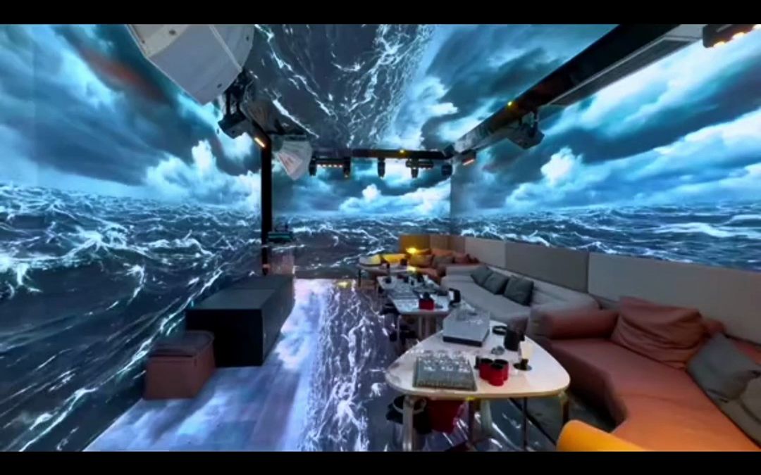 5d全息ktv,给我一面白墙,还你一个高逼格派对房