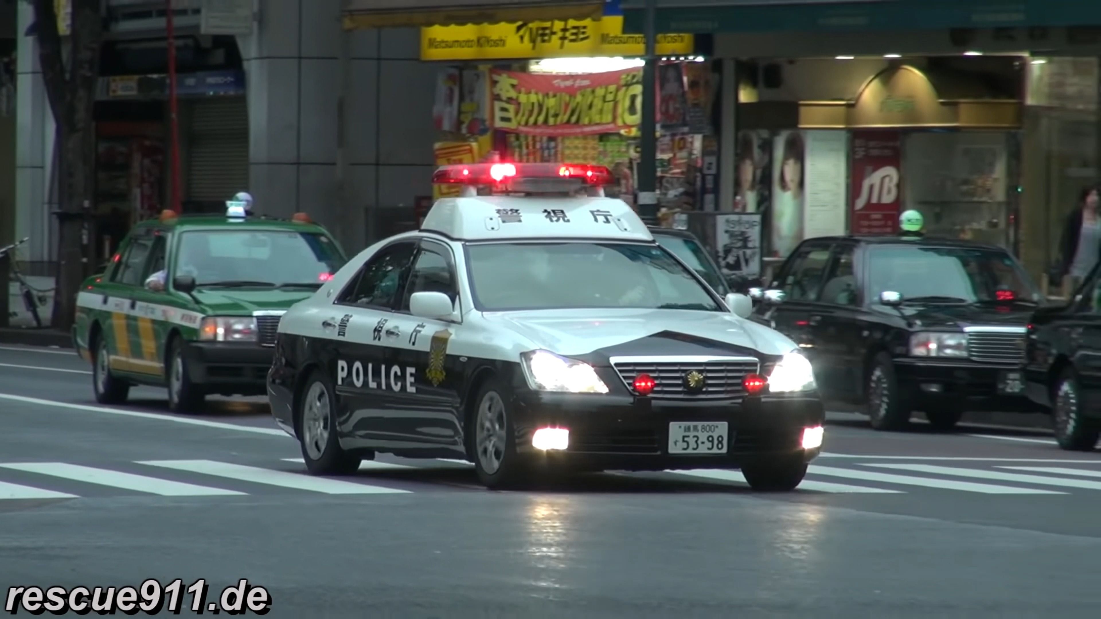 日本警车东京图片