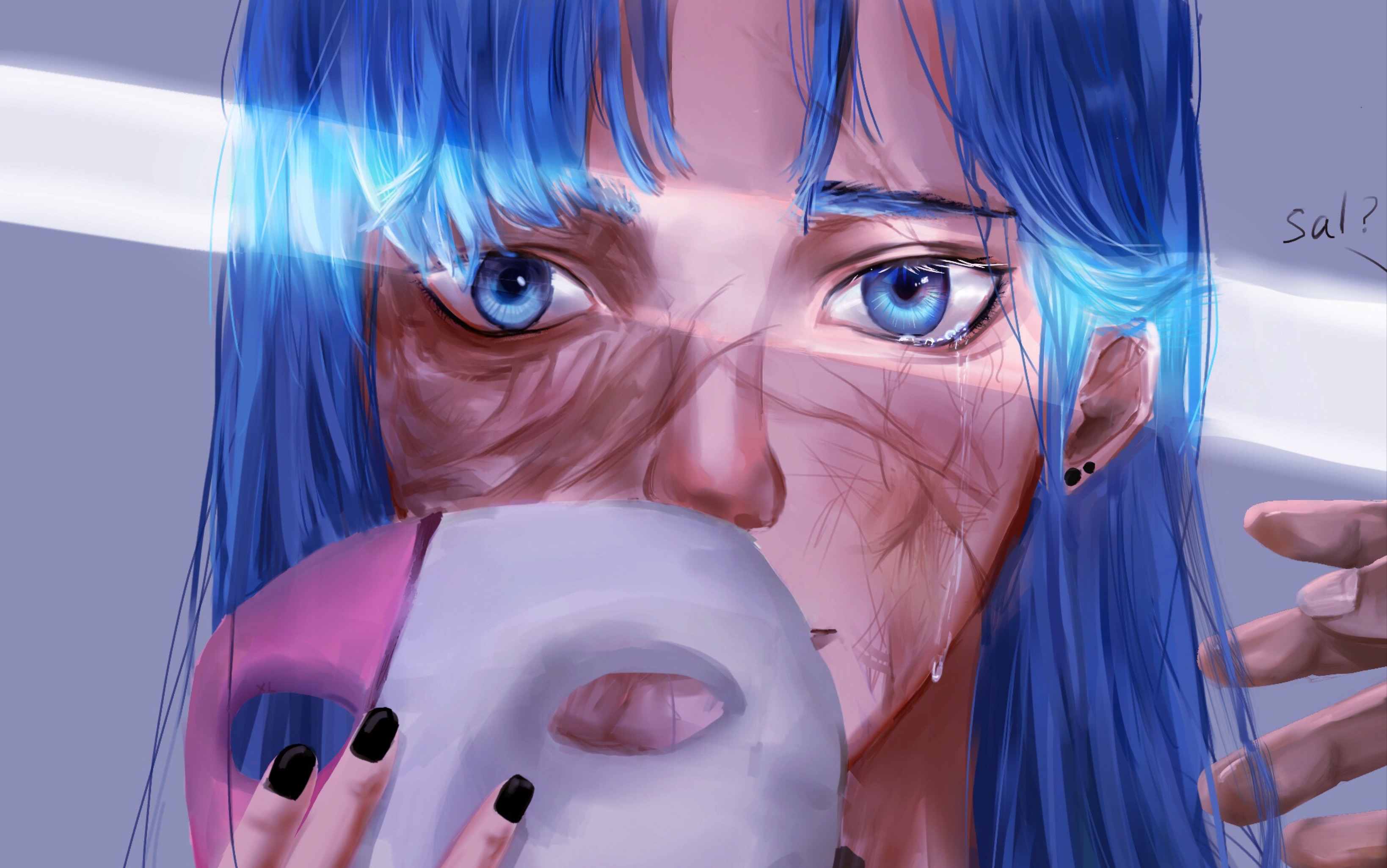 sallyface因为你没有移开视线