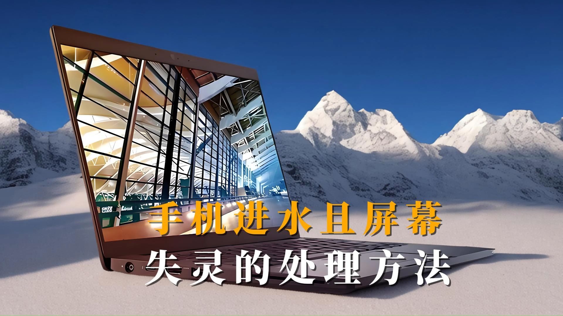 手机进水且屏幕失灵的处理方法