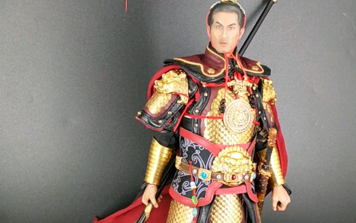 手工金属甲兵人吕布