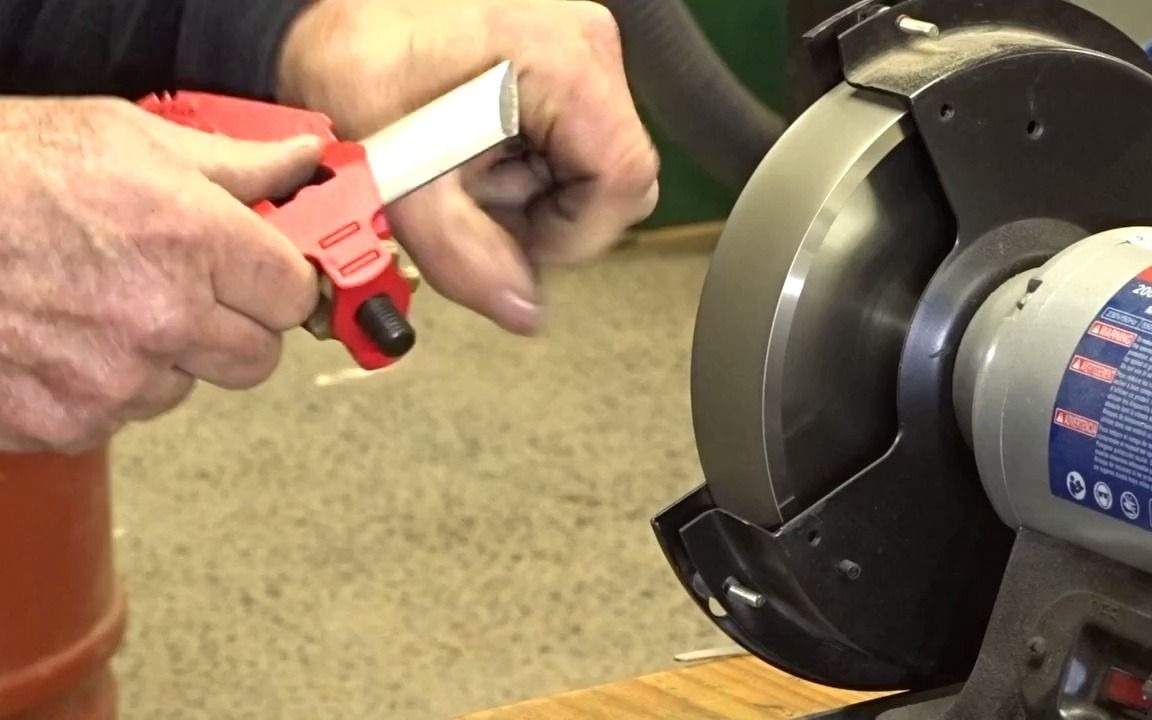 木工车旋磨刀之椭圆斜刀