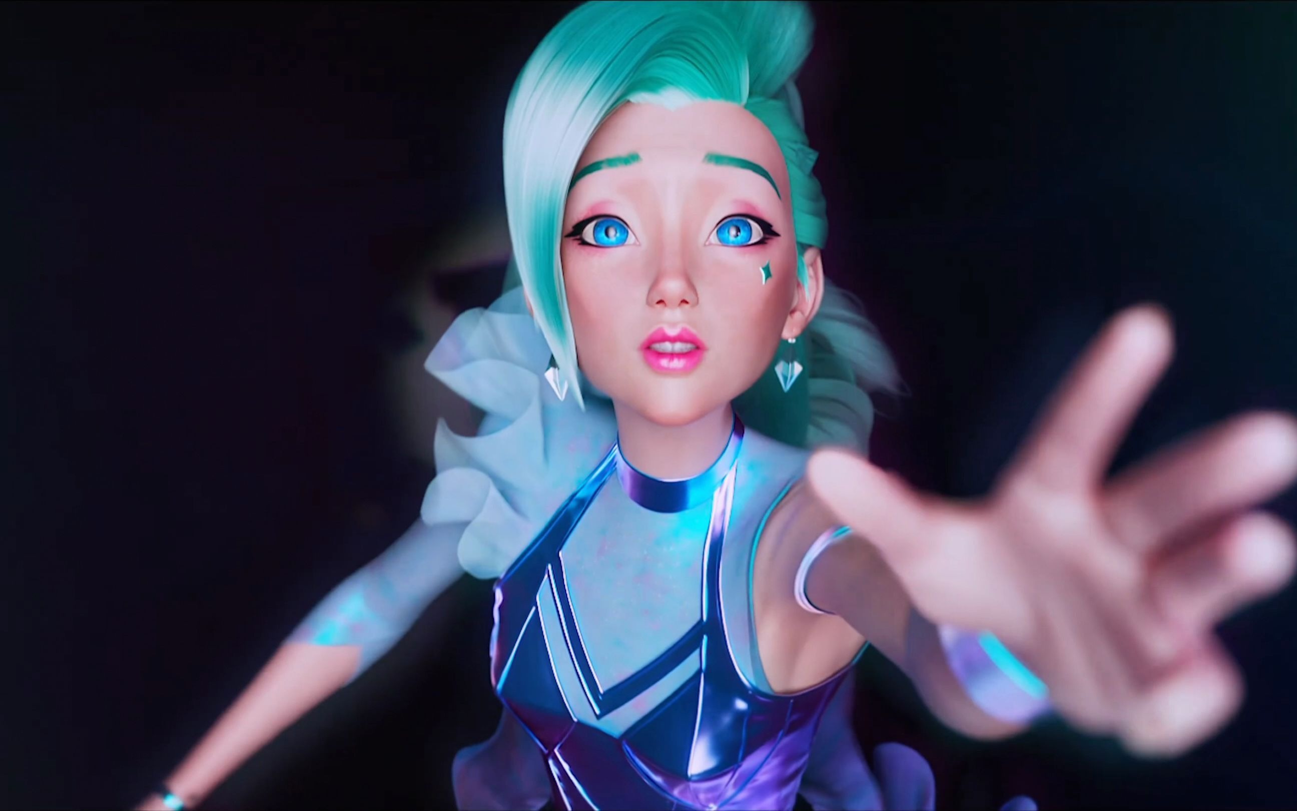 [kda]kda - more 从seraphine部分开始一分钟(120fps不知道能不能达到