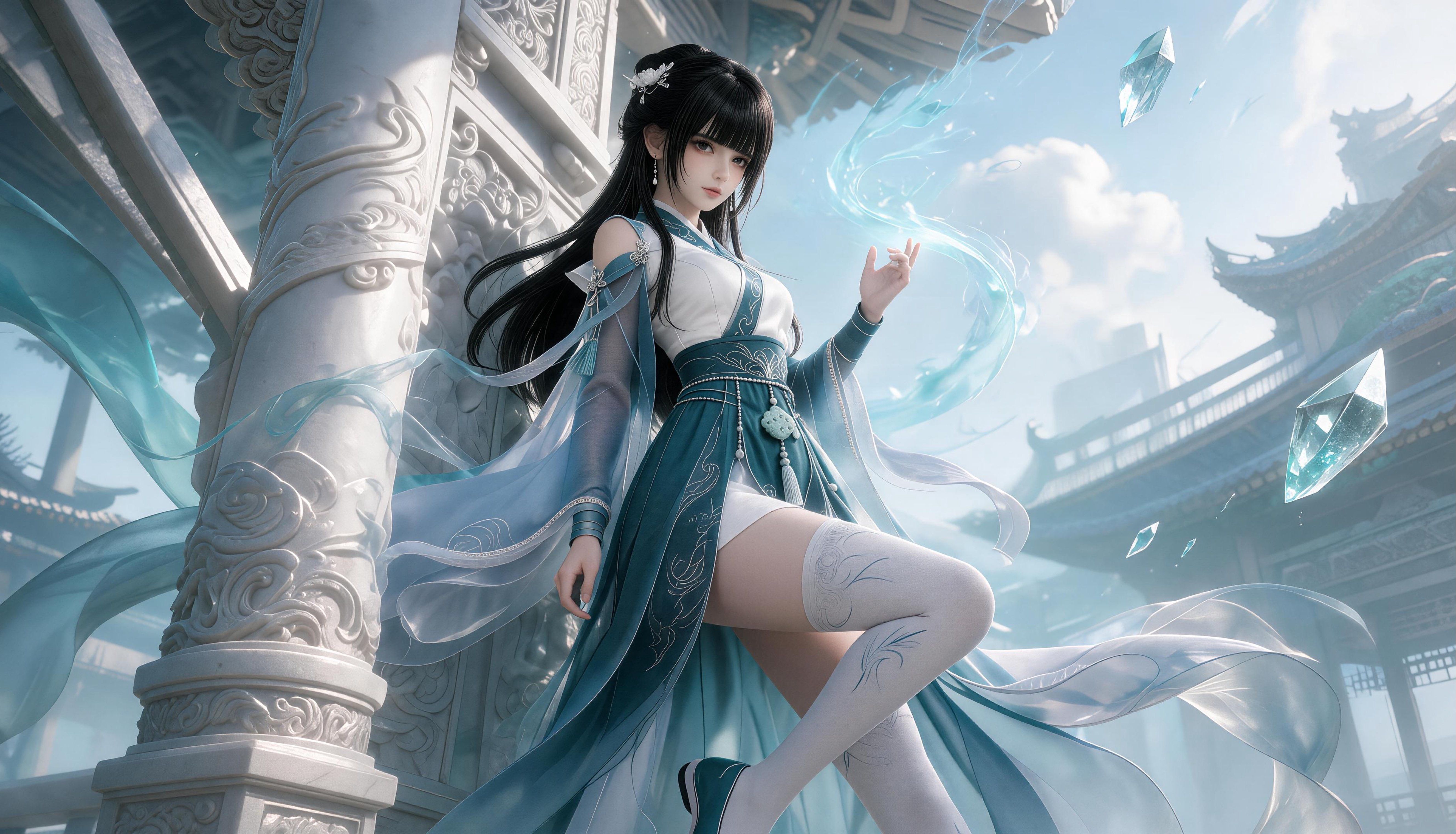 谁能想到，两年前她还只是柔弱小师妹【UP动画】
