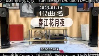 4-12 德国Audium 奥笛 Comp 8.2 全频音箱 功放英国Roksan乐圣 Blak 布莱克