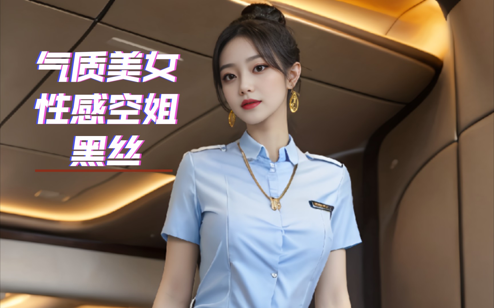 美女泳装歌空姐图片