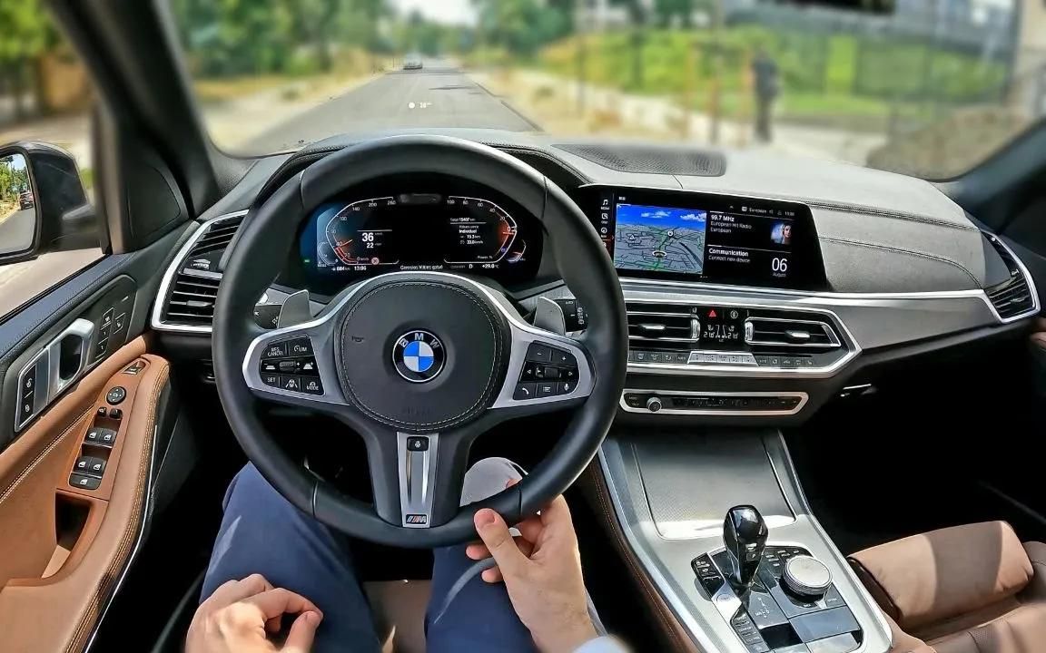 【4k第一视角】沉浸式驾驶22款柴油 宝马x5 xdrive30d mhev diesel 3.