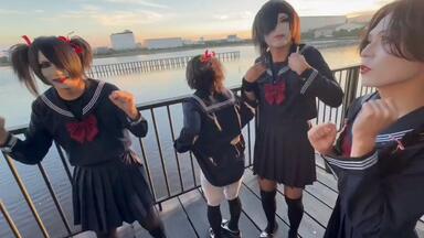 鮮血A子ちやん 滅多刺しひろくん dance_哔哩哔哩_bilibili