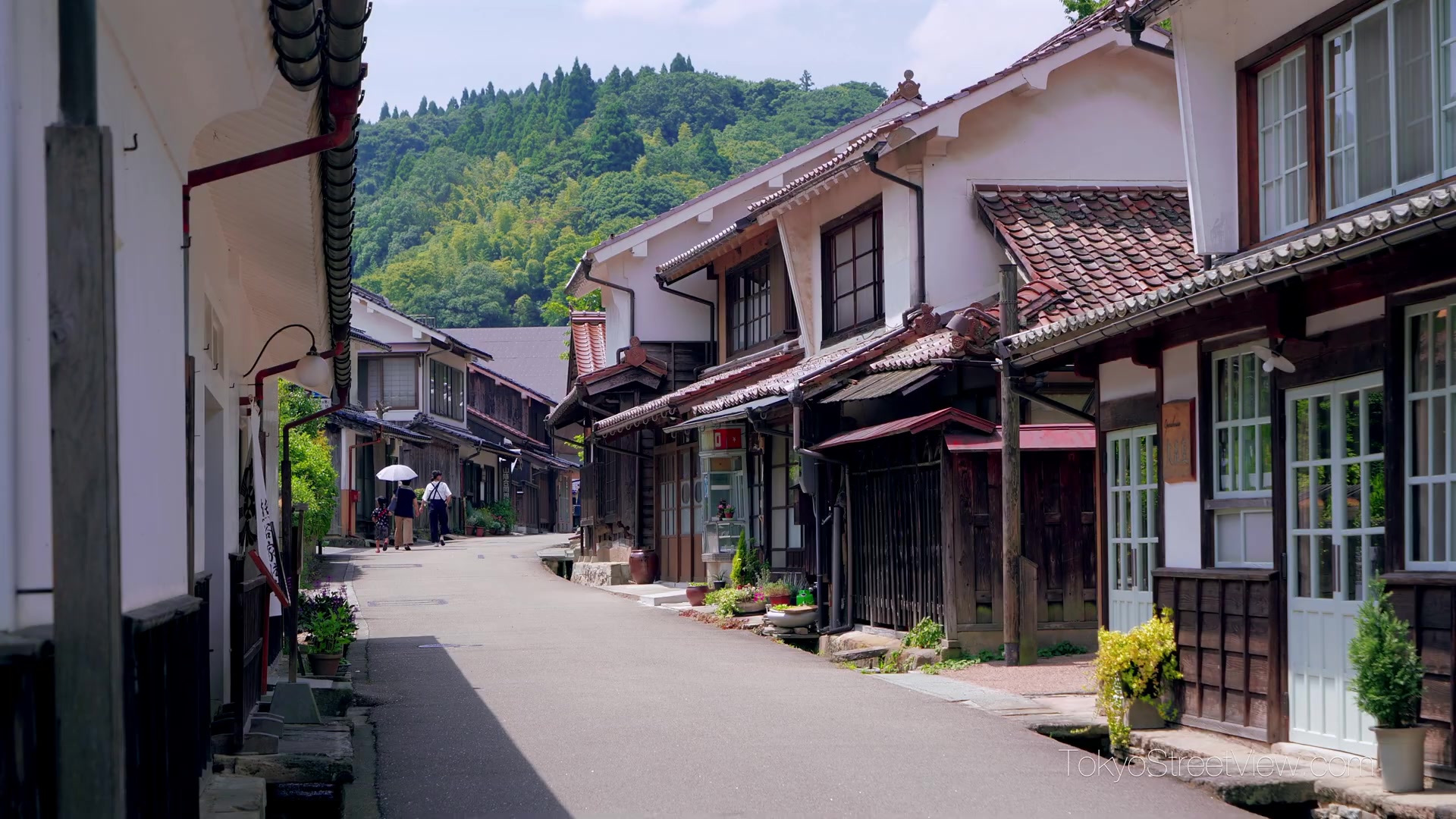 【超清日本】第一视角 岛根县-石见银山小镇(2019.8拍摄) 2019.11
